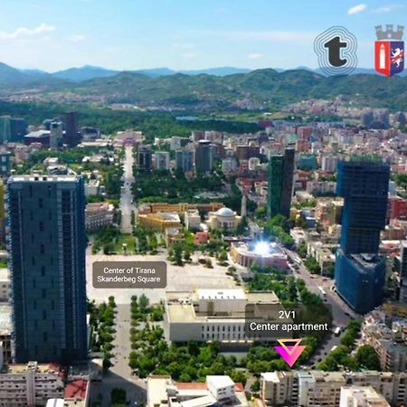 2V1 - Center Apartment 3 Tirana Exteriör bild